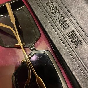 Authentic Christian Dior glasses with case